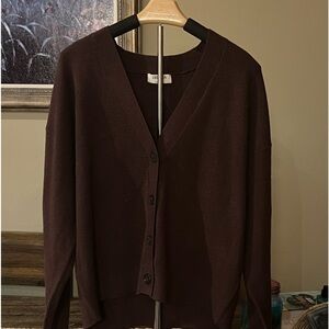 Zenana Chocolate Cardigan Sweater